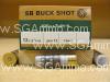 25 Round Box - 12 Gauge Sellier Bellot 12 Pellet Number 1 Buckshot Ammo - SB12BSF